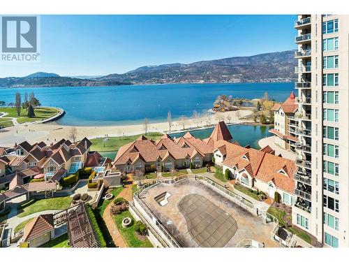 1152 Sunset Drive Unit# 1403, Kelowna, BC - Outdoor With Body Of Water With View