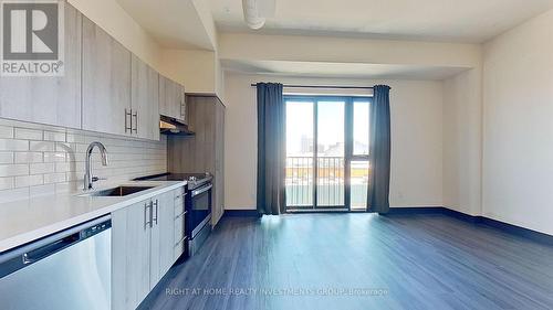 #306 -121 King St E, Hamilton, ON - Indoor Photo Showing Kitchen With Upgraded Kitchen