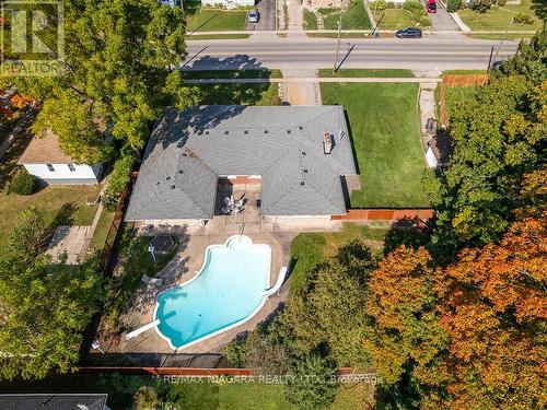 360 Clarence Street, Port Colborne, ON - Outdoor With In Ground Pool With View