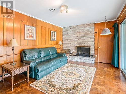 360 Clarence Street, Port Colborne, ON - Indoor Photo Showing Living Room With Fireplace