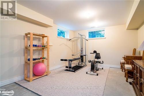 25 Mount View Crt, Collingwood, ON - Indoor Photo Showing Gym Room