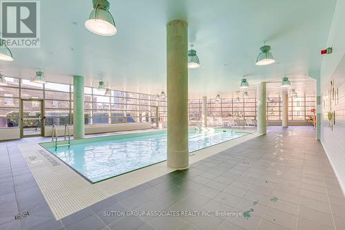 #822 -38 Joe Shuster Way, Toronto, ON - Indoor Photo Showing Other Room With In Ground Pool
