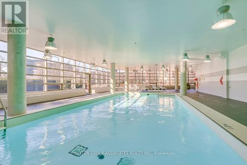 #822 -38 Joe Shuster Way, Toronto, ON - Indoor Photo Showing Other Room With In Ground Pool