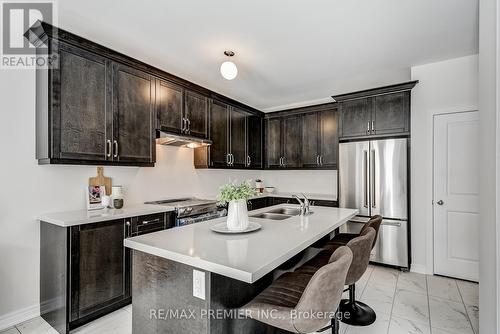 14 Sambro Lane, Whitchurch-Stouffville (Stouffville), ON - Indoor Photo Showing Kitchen With Stainless Steel Kitchen With Double Sink With Upgraded Kitchen