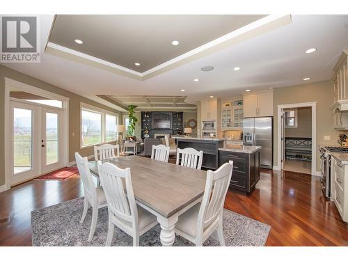 6325 Old Kamloops Road, Vernon, BC - Indoor Photo Showing Dining Room