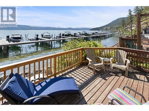 4215 Westside Road Unit# 11, Kelowna, BC - Outdoor With Body Of Water With Deck Patio Veranda With View