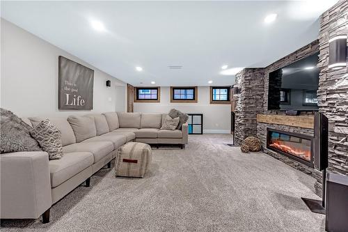2041 Caroline Street, Burlington, ON - Indoor With Fireplace