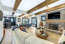 2041 Caroline Street, Burlington, ON  - Indoor Photo Showing Living Room With Fireplace 