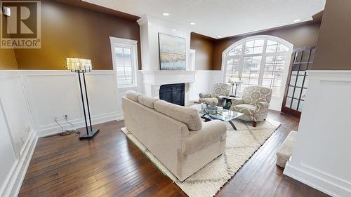 8712 116 Avenue, Fort St. John, BC - Indoor With Fireplace