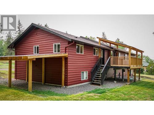 4719 Cariboo Drive, 108 Mile Ranch, BC - Outdoor With Deck Patio Veranda With Exterior