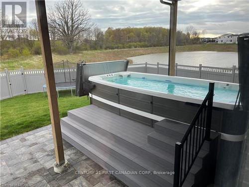 #Lot 8 -2869 Heardcreek Tr, London, ON - Outdoor With Above Ground Pool