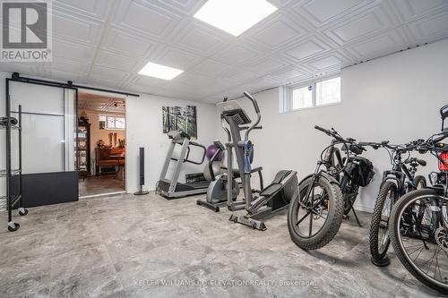 1450 Margaret Cres, Penetanguishene, ON - Indoor Photo Showing Gym Room