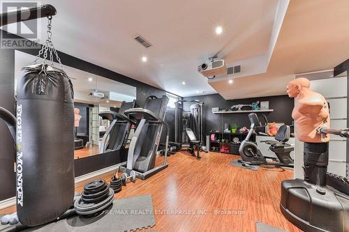 1230 Queen Victoria Ave, Mississauga, ON - Indoor Photo Showing Gym Room