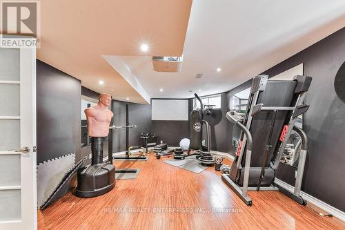 1230 Queen Victoria Ave, Mississauga, ON - Indoor Photo Showing Gym Room