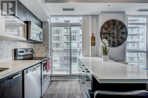 #1115 -68 Abell St, Toronto, ON - Indoor Photo Showing Kitchen With Upgraded Kitchen