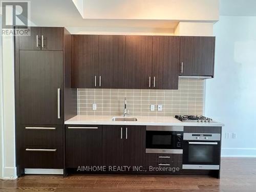 505 - 39 Queens Quay E, Toronto, ON - Indoor Photo Showing Kitchen With Upgraded Kitchen