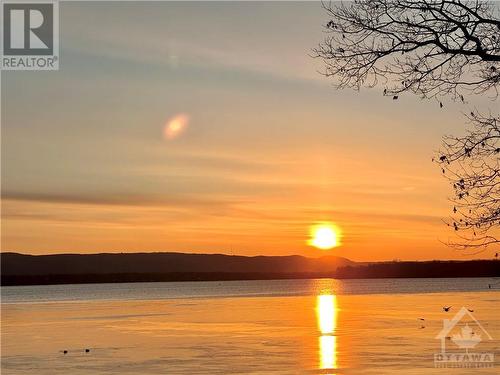 Spring sunrise over the bay. - 186 Baillie Avenue, Constance Bay, ON - Outdoor With Body Of Water With View