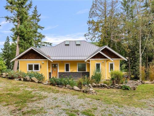 225 Mariners Way, Mayne Island, BC - Outdoor With Deck Patio Veranda With Facade