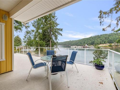 225 Mariners Way, Mayne Island, BC - Outdoor With Body Of Water With Deck Patio Veranda