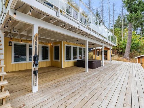 225 Mariners Way, Mayne Island, BC - Outdoor With Deck Patio Veranda With Exterior
