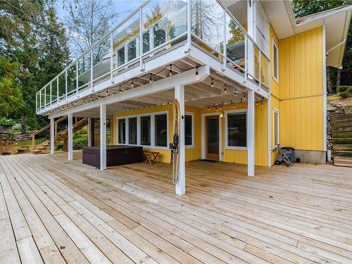 225 Mariners Way, Mayne Island, BC - Outdoor With Deck Patio Veranda With Exterior