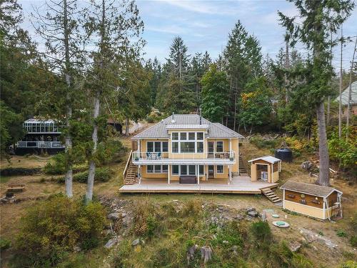 225 Mariners Way, Mayne Island, BC - Outdoor With Deck Patio Veranda