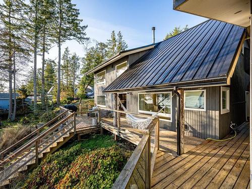 3796 East Rd, Denman Island, BC - Outdoor With Deck Patio Veranda With Exterior