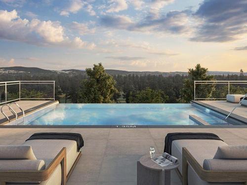 Pool - 705-501 Rue Du Chardonnay, Sherbrooke (Les Nations), QC - Outdoor With In Ground Pool With View