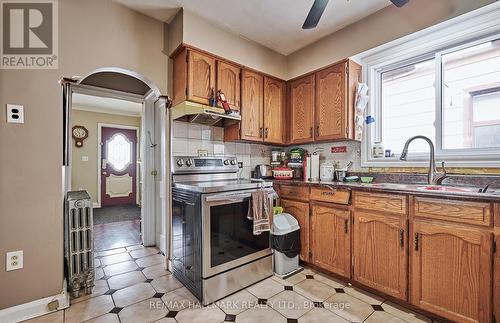 244 Virginia Ave, Toronto, ON - Indoor Photo Showing Kitchen With Double Sink