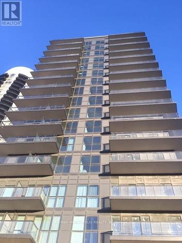 604 - 39 Annie Craig Drive, Toronto, ON - Outdoor With Balcony With Facade