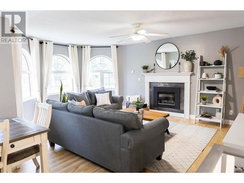 4733 Halliwell Avenue, Terrace, BC - Indoor Photo Showing Living Room With Fireplace