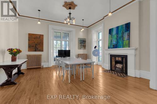 389 King St E, Gananoque, ON - Indoor Photo Showing Other Room With Fireplace