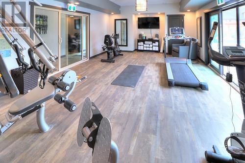 400 Bighorn Boulevard Unit# 425 C, Radium Hot Springs, BC - Indoor Photo Showing Gym Room