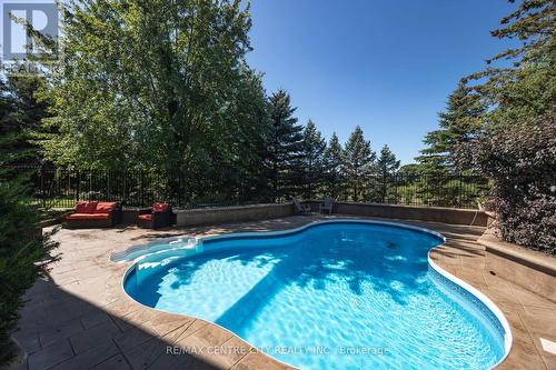 1619 Westdel Bourne Rd S, London, ON - Outdoor With In Ground Pool With Backyard