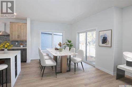 124 Durham Drive, Regina, SK - Indoor Photo Showing Dining Room