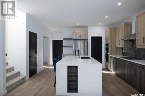 124 Durham Drive, Regina, SK - Indoor Photo Showing Kitchen