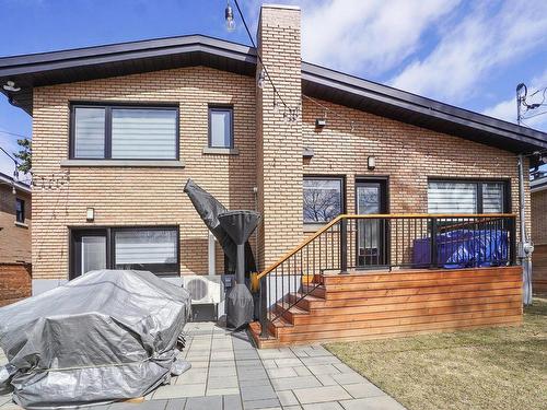 Back facade - 874 Ch. Lucerne, Mont-Royal, QC - Outdoor With Deck Patio Veranda With Exterior