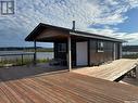 English Bay Leased Cabin, Lac La Ronge, SK  - Outdoor With Deck Patio Veranda With Exterior 
