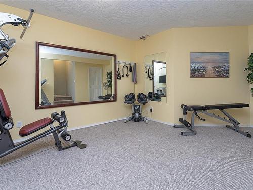 1143 Fern Ridge Dr, Mill Bay, BC - Indoor Photo Showing Gym Room