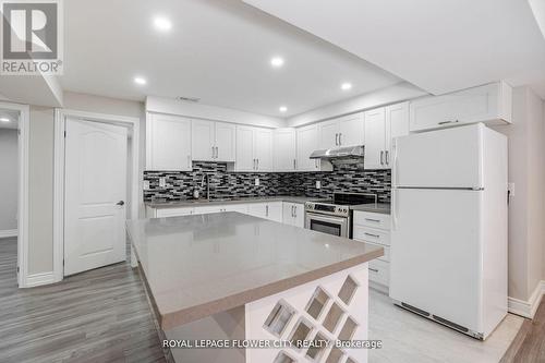 36 Louvain Dr, Brampton, ON - Indoor Photo Showing Kitchen With Upgraded Kitchen