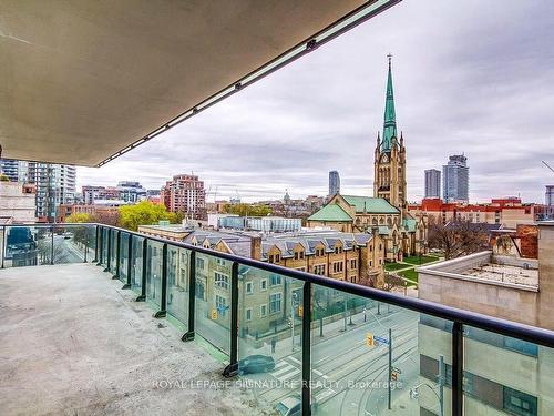 608-33 Lombard St, Toronto, ON - Outdoor With Balcony With View With Exterior