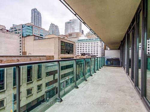 608-33 Lombard St, Toronto, ON - Outdoor With Balcony