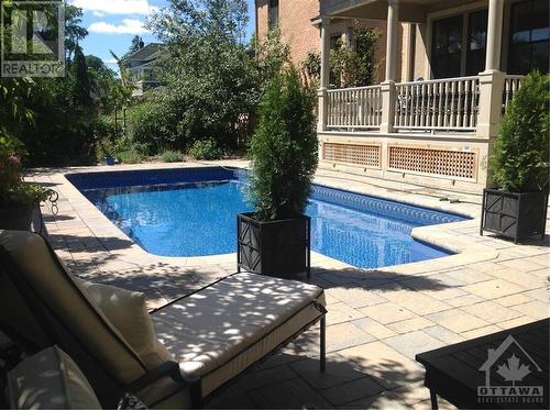 Opened Pool - 45 Gore Street W, Perth, ON - Outdoor With In Ground Pool With Deck Patio Veranda