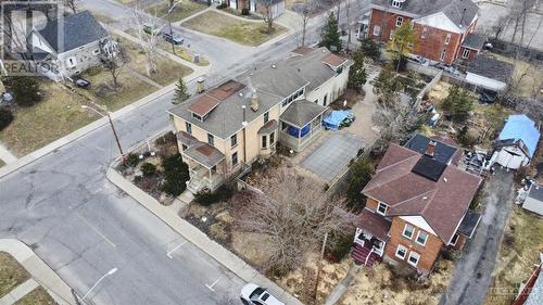 Ariel View of Home & Location - 45 Gore Street W, Perth, ON -  With View