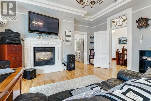 92 Patrick Street, St. Johns, NL - Indoor Photo Showing Living Room With Fireplace
