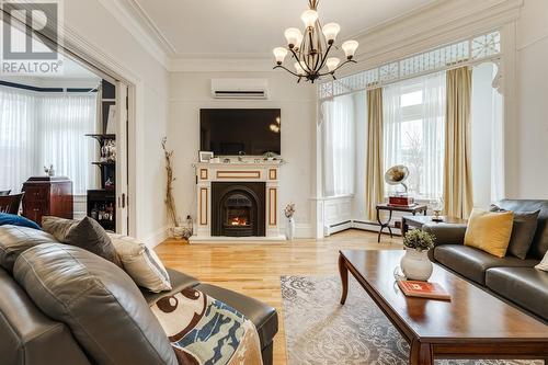 92 Patrick Street, St. Johns, NL - Indoor Photo Showing Living Room With Fireplace