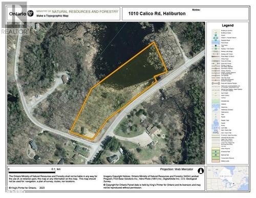Property Map 1 - 1010 Calico Road, Haliburton, ON 