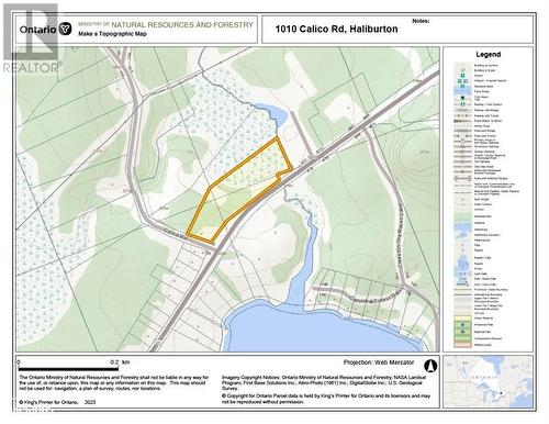 Property Map 2 - 1010 Calico Road, Haliburton, ON 