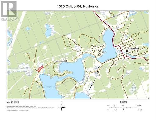 GIS Map 2 - 1010 Calico Road, Haliburton, ON 