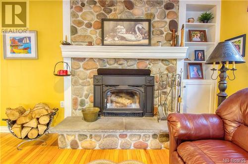 54 Crown Hill Crescent, Saint John, NB - Indoor Photo Showing Living Room With Fireplace